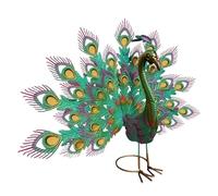 kivrimlarv Peacocks Yard Decor, Outdoor Yard Statues, Realistic Garden Decor, Elegant Metal Outdoor Statues, Pond Decor Ideas, Decorative Ornaments, Garden Statues for Family