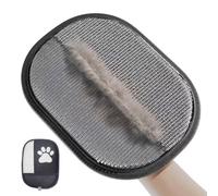 kivrimlarv Pet Hair Removal Gloves - Electrostatic Pet Hair Remover Gloves Tool, Puppy Detangling Mittens for Bedding, Furniture, Home, Carpet, Couch, Clothing, Laundry, Bathroom Cleaning