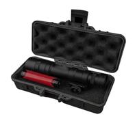 kivrimlarv Protective Case with Foam, Waterproof Storage Box, Multifunctional Hard Travel Case, Outdoor Tool Box, Protective Outdoor Case for Outdoor Activities, Trails, Recreational Hiking (Black)