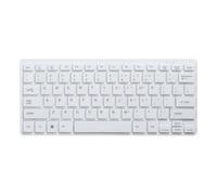kivrimlarv Sleek Keyboard for Tablet, Compact Keyboard for Quiet Typing, USB Lightweight Keyboard, Decorative Portable Laptop Keyboards for Home, Indoor, Offices, Studying, Present,