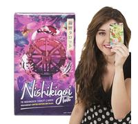 kivrimlarv Tarot Board Game, English Tarot Koi Divination Fate Cards, 79 Card Set with Detailed Illustrations, Durable 130g Card Stock 4.13x2.48in for Fortune Telling and Family Gathering