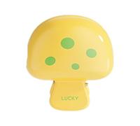 kivrimlarv Toothbrush Cover, Electric Protector, Mushroom Cap, Dustproof Design, Portable Decorative Shield, Assorted Colors, for Bathroom Dorm Camping Travel, 4.7x4.2x2.8cm Red Yellow White