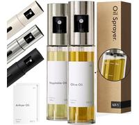 KIVY Pulverizador de aceite (2 unidades, cristal)