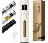 KIVY Pulverizador de aceite (individual, blanco crema)