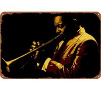 KIVYYB Wynton Marsalis - Póster de metal vintage para pub, club, cafetería, bar, decoración de pared, póster retro de 8 x 12 pulgadas