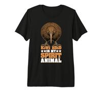 Kiwi Bird Is My Spirit Animal Nueva Zelanda Kiwi Bird Camiseta Premium