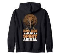 Kiwi Bird Is My Spirit Animal Nueva Zelanda Kiwi Bird Sudadera con Capucha