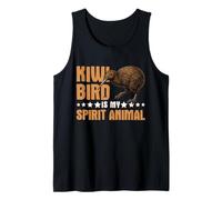 Kiwi Bird Is My Spirit Animal Nueva Zelanda Kiwi Camiseta sin Mangas