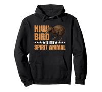Kiwi Bird Is My Spirit Animal Nueva Zelanda Kiwi Sudadera con Capucha