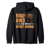 Kiwi Bird Is My Spirit Animal Nueva Zelanda Kiwi Sudadera con Capucha