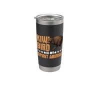 Kiwi Bird Is My Spirit Animal Nueva Zelanda Kiwi Vaso térmico de acero inoxidable de doble pared