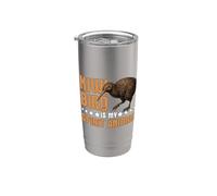 Kiwi Bird Is My Spirit Animal Nueva Zelanda Kiwi Vaso térmico de acero inoxidable de doble pared