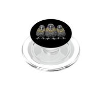 Kiwi Bird Rap Old School Retro Streetwear de los 80, 90 y 3 PopSockets PopGrip para MagSafe