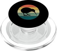 Kiwi Bird Retro Vintage Sunset Nueva Zelanda Animal Bird PopSockets PopGrip para MagSafe