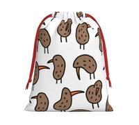 Kiwi Birds - Bolsas de regalo con cordón para Navidad, fiestas, varios tamaños
