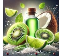 Kiwi Cascade - Concentrado de sabor a kiwi, lima y coco - Vegano - Sasami - 100ml