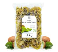 Kiwi Deshidratado Sin Azucar 1 Kg - Kiwi Seco en Rodajas - Fruta Deshidratada - Snacks Saludables - Ideal para Reposteria - Sin Azucar Añadido, Sin Conservantes, Sin Gluten