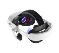 KIWI design Auditiva Correa para la Cabeza con Batería para Meta Quest 3/3S, K4 Duo Auriculares DualFast Carga Rápida, Accesorios VR con Diseño Equilibrado, Sonido Mejorado y Mayor Tiempo de Juego