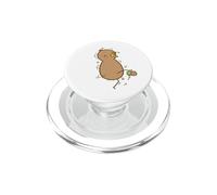 Kiwi Jugando al fútbol con Kiwi Bird and Fruit PopSockets PopGrip para MagSafe