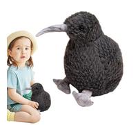 Kiwi Pájaro de peluche - Juguete de peluche de peluche suave, peluche de pájaro sin vuelo realista | Cuddly Kiwi Bird Fig Forging Tywing, New Wildlife Collectible Simulation Kiwi Bird for Kids