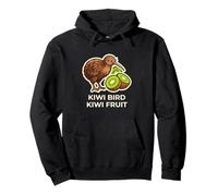 Kiwi Pájaro Kiwi Fruta Animal Naturaleza Sudadera con Capucha