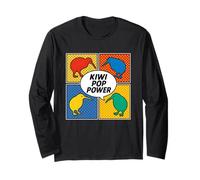 Kiwi Pop Power Cómic Arte Pop Manga Larga