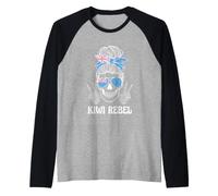 Kiwi Rebel New Zealand Patriot Camiseta Manga Raglan