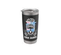 Kiwi Rebel New Zealand Patriot Vaso térmico de acero inoxidable de doble pared