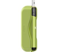 KIWI Starter Kit, Cigarrillo Electrónico con Pod System, 400mAh, Pokerbank 1450 mAh, 1,8 ml, color Fury Green, sin nicotina, sin E-Liquid