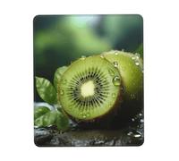 Kiwi Verde Mousepad Lavable Mouse Pad Agradable Alfombrilla De Escritorio para Ordenador Oficina Hogar 25X30Cm