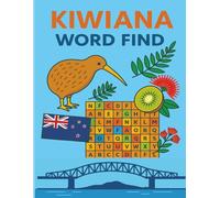 Kiwiana Word Find: A Fun New Zealand-Inspired Puzzle Book with 55 Word Searches
