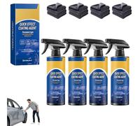 Kiwient Car Cleaner Spray Quick Effect Coating Agent for Car, 3-in-1 Cars Coating Spray for Shine & Protection, Scratch Repair & Long-Lasting Gloss, Easy Spray (4PCS)