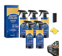 KiwiEnt Car Polish, Kiwient Car Cleaner, Undersunny CarCoating Spray for Shine & Protection, 4 Oz/120 Ml Quick Effect Coding Agent, Scratch Wax Repair, for Trucks, Motorcycles, Rv'S (5pcs)