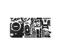 KIWIFOTOS - Adhesivo de fibra de carbono para cámara Sony a9 II, 3 M antiarañazos pegatinas DSLR Cámara Cuerpo Película protectora Escudo