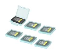 KIWIFOTOS Cfexpress - Funda para Tarjetas de Memoria Tipo A para Sony Alpha A1II, A1, A9III, A9II, A7RV, A7SIII, A7IV, FX6, FX3, FX30 (Paquete de 6, Tarjeta de Memoria no incluida)