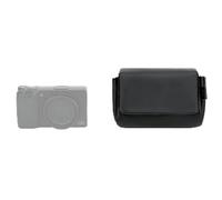 KIWIFOTOS Funda compacta de piel de microfibra suave para cámara digital Ricoh GRIV GRIII, Kodak Ektar H35N, Canon G7XM3, Sony RX100 Series, bolsa pequeña para cámara, cierre magnético para acceso