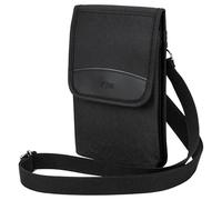 KIWIFOTOS Funda para teléfono celular, soporte cruzado para pasaporte para viajes, bolsa para cinturón para teléfonos móviles, bolsa para teléfono con correa para el hombro, funda de transporte para