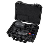 KIWIFOTOS Funda rígida portátil para DJI Osmo Pocket 3 Creator Combo/Power Expansion Combo Pocket 3 Accesorios, Funda protectora de viaje al aire libre impermeable, Black, Funda rígida