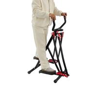 KiwiHood Bicicleta estática plegable para el hogar | Entrenador oscilante con pantalla LCD, entrenamiento de cuerpo completo para brazos, piernas, núcleo, 150 kg