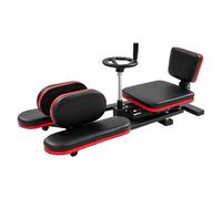 KiwiHood Entrenador de piernas para el hogar, dispositivo de estiramiento ajustable para piernas de hasta 180 °, entrenador de piernas con cojín suave y respaldo para ballet, danza, gimnasia, fitness