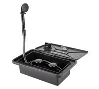 KiwiHood RV Outdoor Duschbox Kit Outdoor Shower Box Kit Camper Trailer Cowboy DuschErsatz mit Duschkopfschlauch für Wohnmobil, Camper, Wohnmobil Reisen, Boot Außendusche