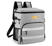 Kiximay Mochila Nevera Isotermica 30L - Grande Bolsa Térmica Porta Alimentos Impermeable, Mantiene Frío Más de 24 Horas, Nevera Portatil Ideal para Playa, Camping, Picnic, Barbacoa y Viajes
