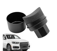 Kixolazr Almohadilla aplicadora de cera para coche, almohadillas aplicadoras de neumáticos de coche, almohadilla de aplicación de cera ergonómica, esponja portátil para pulir y limpiar neumáticos,
