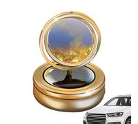 Kixolazr Ambientadores solares para coche,Ambientador solar giratorio para coche | Perfume giratorio para coche con energía solar y diseño de arenas movedizas,Decoración creativa del perfume del