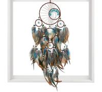 Kixolazr Atrapasueños,Decoración de pared de atrapasueños | Decoraciones de atrapasueños de plumas,Atrapasueños de boda, Atrapasueños para pared, Decoración de techo Boho