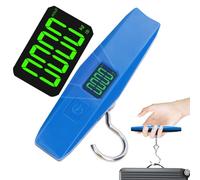 Kixolazr Báscula de - Dispositivo Electrónico Portátil para Medición de Peso,Balanza de Mano con Gancho | Para la, las Vacaciones, el Hogar, el Mercado, Aire Libre, Equipaje, la Maleta