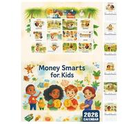 Kixolazr Calendario Infantil 2026 | Calendario Educativo de Finanzas para Aula Preescolar | Planificador Educativo Interactivo Creativo para Aula o Sala de Estudio