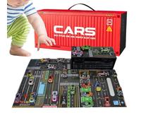 Kixolazr Carrito Pequeño para Niños - Coleccionable Die-Cast con | Juguete De Vehículos De Fricción para Chicos,para Preescolares, Niñas, Estudiantes Y Niños, para Sala, Aula Y
