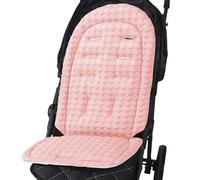 Kixolazr Cojín Para Cochecito | Funda Reversible para Asiento de Cochecito,Almohadilla Transpirable Soporte Para Cabeza Y Cuerpo Del Bebé Para Clima Cálido Y Uso En Viaje Playa Hogar Avión Camping