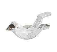 Kixolazr Exprimidor manual de limón, exprimidor de limón para pájaros | Extrusora de rodajas de limón para pájaros,Exprimidor de limón duro portátil, exprimidor de frutas de acero inoxidable con forma
